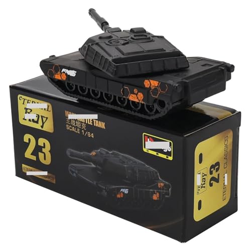 Modelo Militar Tanque 1/64 Negro Coleccionable miniatura 6