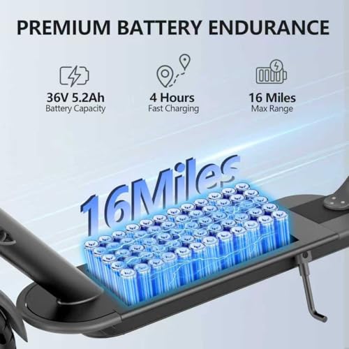 Maxshot Electric Scooter, 350W/500W Powerful Motor, 19-22
