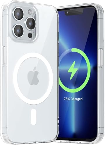Image of Ultra-Hybrid Back Cover Case for iPhone 11 Pro Compatible with Wireless Charging | 360 Protection | Crystal Clear Hard Back Cover Case for iPhone 11 Pro (Clear Magsafe)