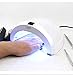 Lampada UV da 48W LED per unghie Lampada da unghie UV per gel Lampada professionale per unghie Gel Polish Luce per asciugatrice con sensore automatico, 7 timer, display LCD,White
