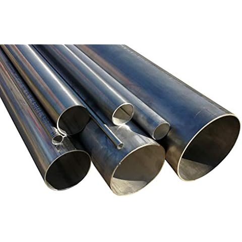 Edelstahlrohr geschweißt DIN EN 10217-7 Länge 250mm (25cm) 70mm x 2mm Cover