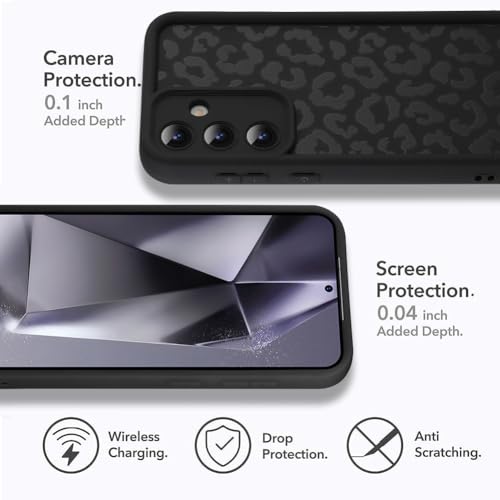 Image of Compatible with Samsung Galaxy S24 Plus Case, Black