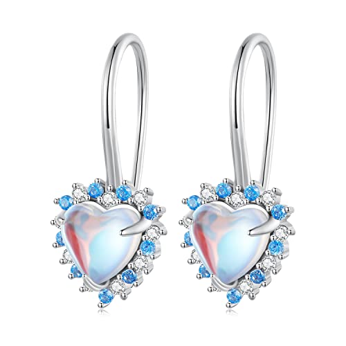 Boucles d'oreilles Coeur Turquoise pour un Style Bohème au Quotidien