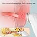 Electric Ear Dryer Comfortable Constant Temperature Drying Device, Prevent Water Build Up, for Swimmers Showering with Silicone Nozzle