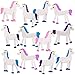 ArtCreativity Bendable Unicorns, Set of 24, Flexible Unicorn Figurines, Stress Relief Fidget Toys, PiÃ±ata Fillers, Birthday Party Favors, Goodie Bag Stuffers for Kids