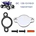 Oil Injection Block Off Plate Gasket Kit for Yamaha Blaster YFS200 YFS 200 126-13116-01 1261311601
