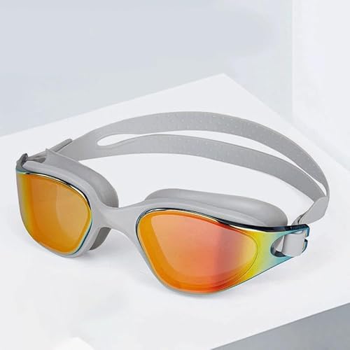 [RTFJVXVZ] Silicone Adjustable Swimming Goggles Anti Fog No Leaking Swim