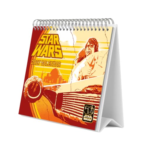 Grupo Erik Star Wars 50. Jubiläum Tischkalender 2027 Kalender Geschenke