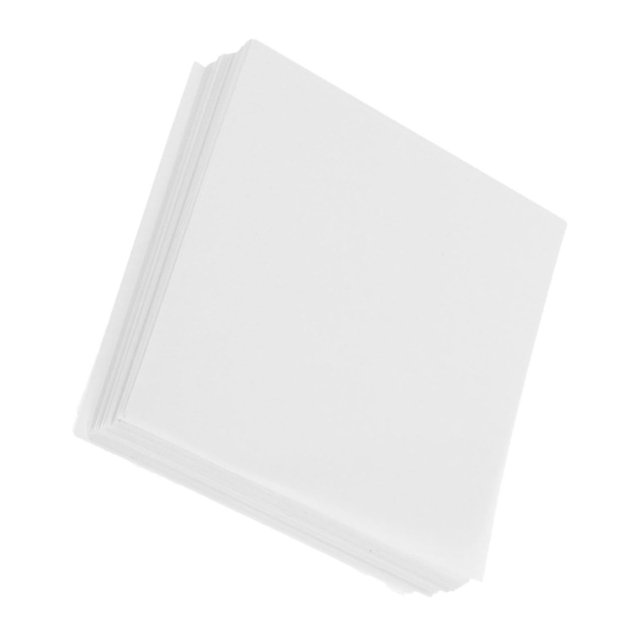 PLAFOPE 2sets Laboratory Weighing Paper Sample Weigh Papers Non-Stick Design Accurate Measurement 500pcs*2
