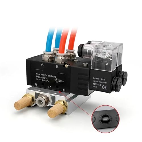 Collecteur électrovanne 4V220 base pneumatique multi-stations 200-12F - 4