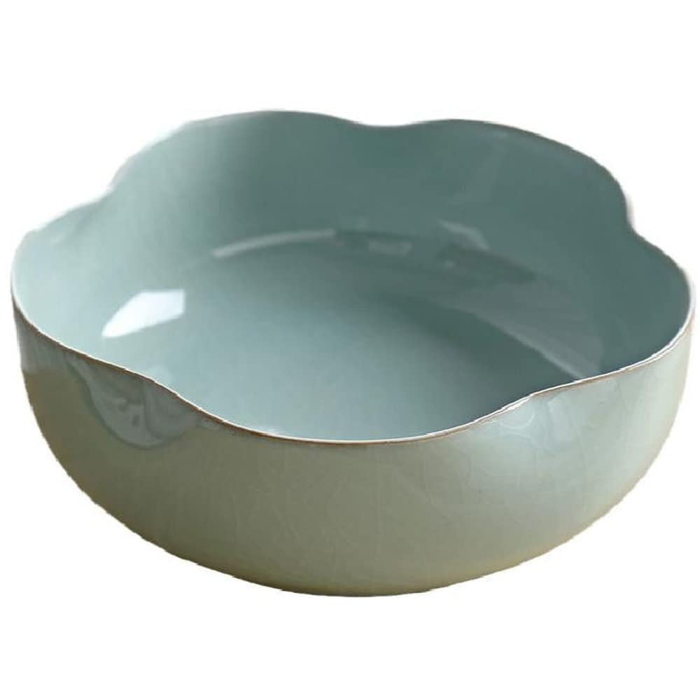 Service à thé en céramique Chinoise de 20 cm pour Laver Le thé à l'eau