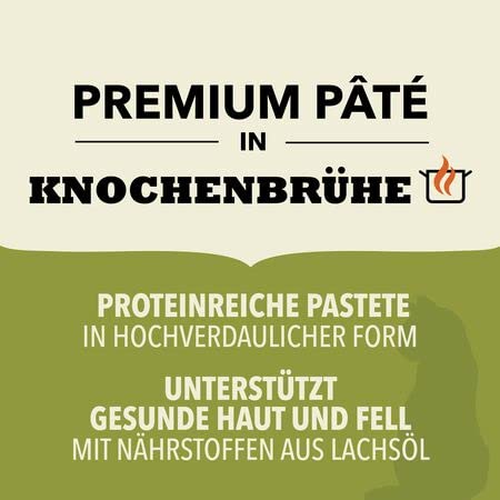 Acana Cat Premium Pâté Salmon & Chicken | 24 x 85 g | 100 % natürliches Nassfutter mit viel tierischem Protein für ausgewachsene Katzen | Ohne Konservierungsstoffe
