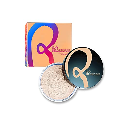 RUDE Ultra High Definition Studio Finishing 100% Mineral powder, Banana
