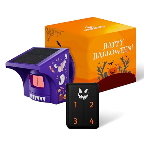 eMACROS Halloween Solar Driveway Alarm 0.5 Mile Range