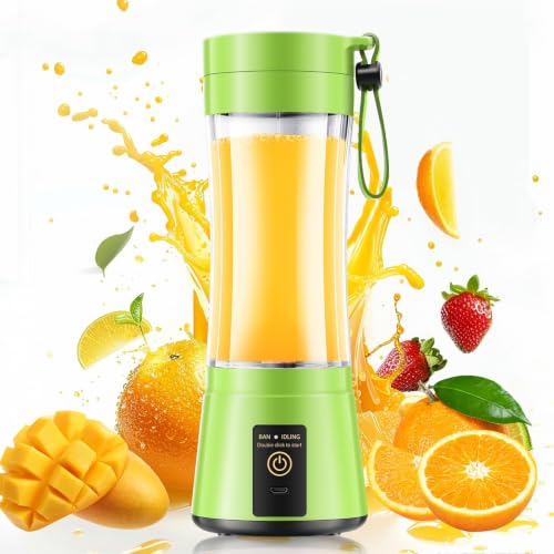 Image of Portable Personal Size Mini Blender - Small Blender Make Smoothies & Shakes