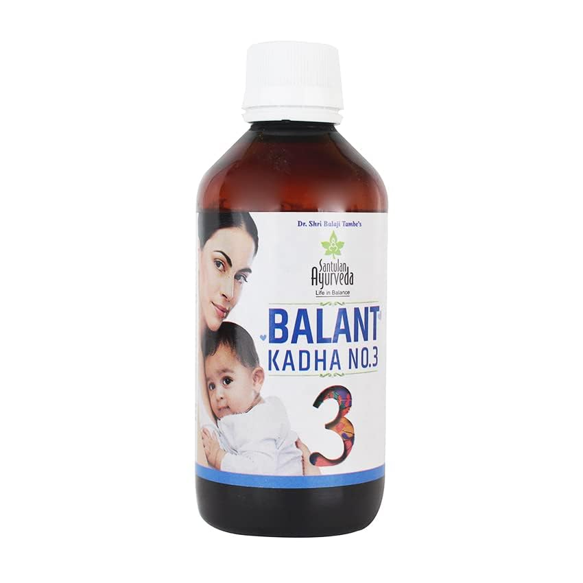 D4d Santulan Ayurveda | Balant No 3-200 ml Each, (Pack of 1) | for New Mother