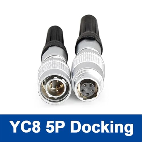 Conector circular YC8 de 5 pines con sistema push-pull autoblocante de 8 mm 2
