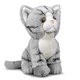 Animigos- Soft Toy, 2010377, Gris, Petit