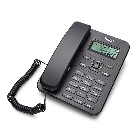 Image of Hola! TF 310n,TEC Certified, Caller ID LCD Display, Ringer LED, DTMF /FSK Compatible, Adjustable Handset /Ringer Volume