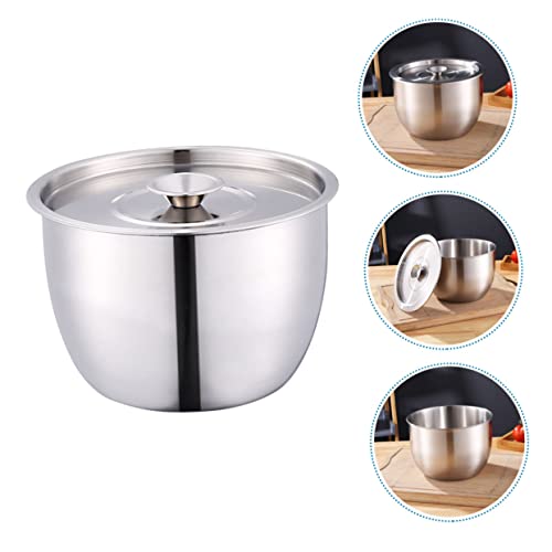 Bowl para mezclar de acero inoxidable ULTECHNOVO pequeño con tapa miniatura 2
