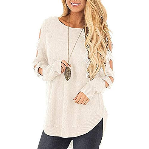 LIM&SHOP-Women Tops Women's Knot Front Tunic Top Blouse Medium Beige-h