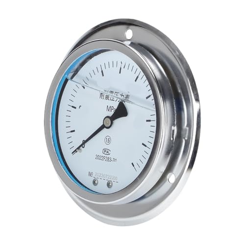 Manomètre axial résistant aux chocs YN-150Z M20*1.5 de 0 à 0.16 MPa