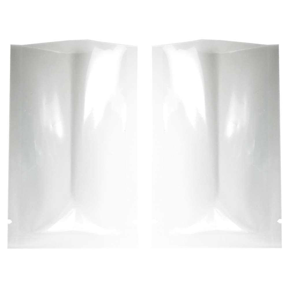 100 Open Top Bags Flat Pouch Both Side Clear Transparent Packaging Heat Seal-able Bag (15x22CM (5.9x8.6 inch))