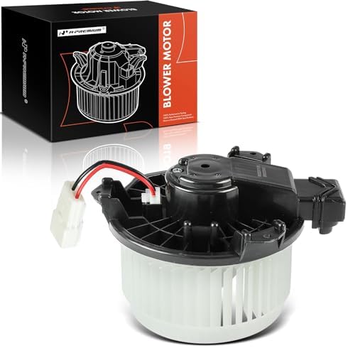 A-Premium Front Side HVAC Heater Blower Motor Assembly Compatible With