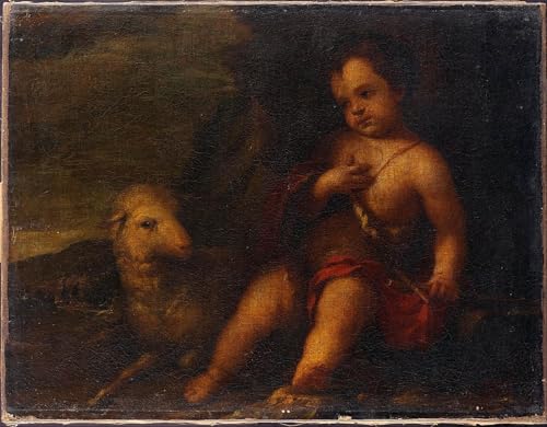 Lienzo de San Juan Infante de Bartolomé Esteban Murillo para pared, 60x90cm