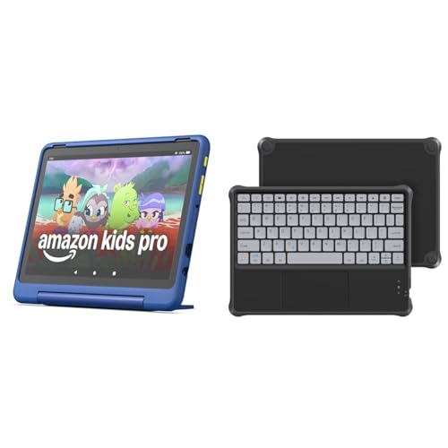 Fire HD 10 Kids Pro Tablet (32GB, Nebula) + Kids Keyboard