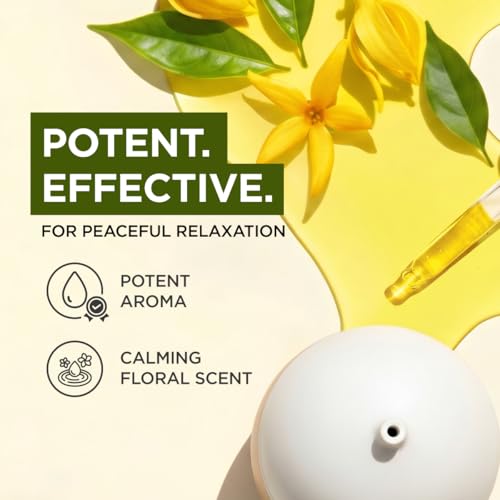 Image of 100% Pure Ylang-Ylang Essential Oil for Skin & Diffuser - 4 Fl Oz