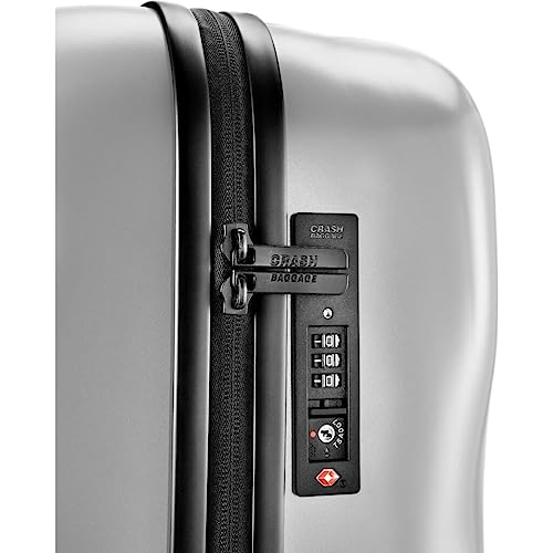 CRASH BAGGAGE Icon Trolley Suitcase 3pcs Set | (S+M+L) | Silver4