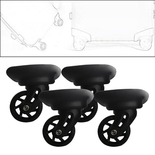 4Pcs Luggage Wheels Replacement Mute Wear Resistant Trolley3