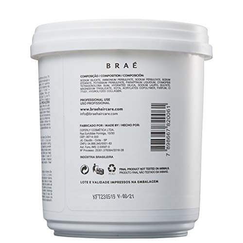 Pó Descolorante Capilar Wanna Be Blond 500gr - Braé