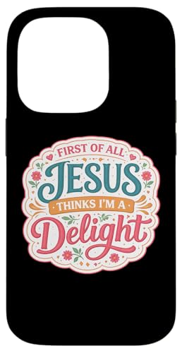 First of All Jesus Thinks I'm A Delight �N���X�`���� ���� ���̎q �X�}�z�P�[�X iPhone 14 Pro �p