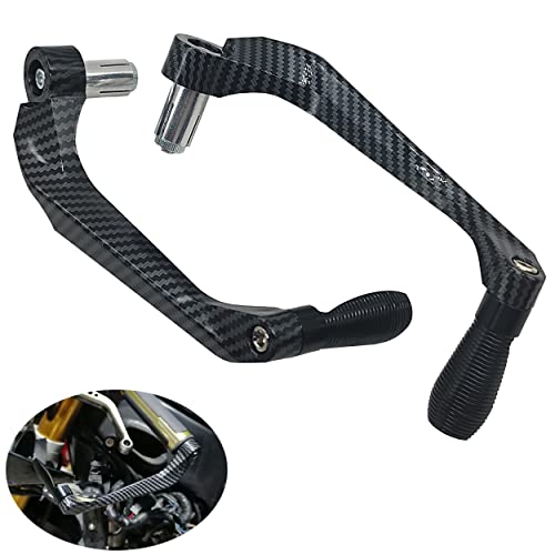 Heart Horse 7/8 pouces Pit Dirt Bike Frein Embrayage Protéger Levier Ensemble, Moto Guidon Frein Embrayage Levier Main Garde Protecteur pour 90/110/125cc...