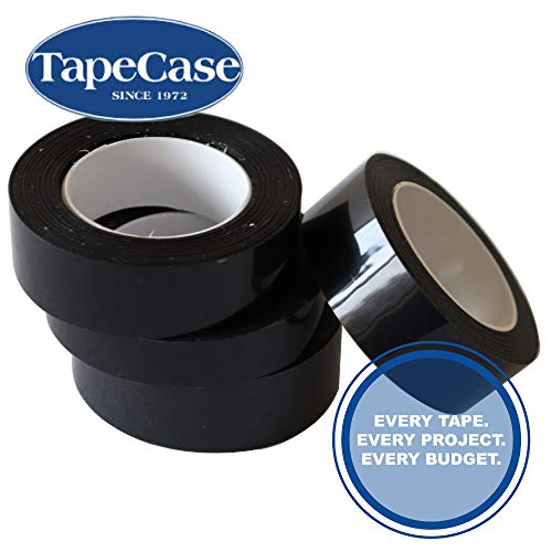 Image of 3M VHB 5907 Permanent Bonding Tape - 0.008 in. Thick, Black, 1 in. x 216 ft. Conformable Foam Tape Roll for Smooth, Thin Bond Lines