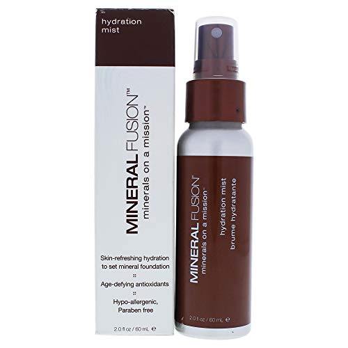 Mineral Fusion Hydration Mist Makeup Setting Spray with Shea Butter, 2 Ounce