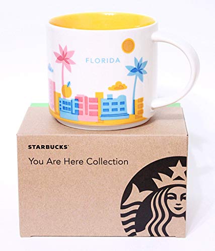 Taza de Cerámica Starbucks You Are Here Florida 14 oz miniatura 4