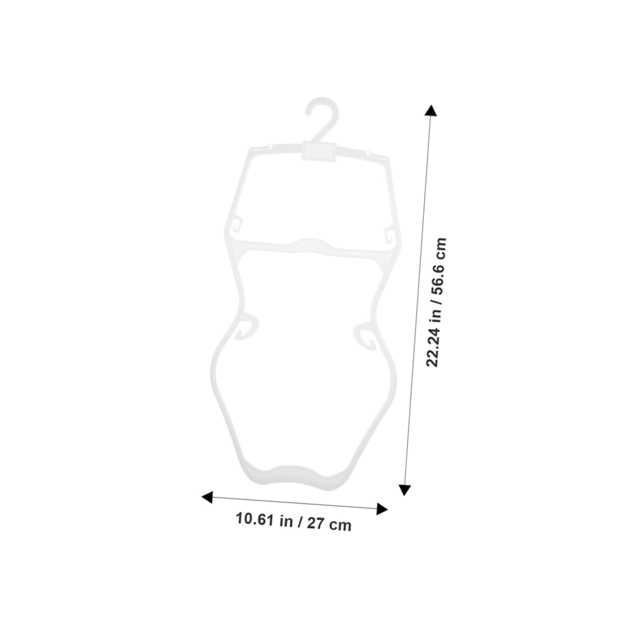 Alipis Boys and Girls Pink Hangers Set 10 Pcs Swimsuit Hanger Boys and Girls Child Swimwears