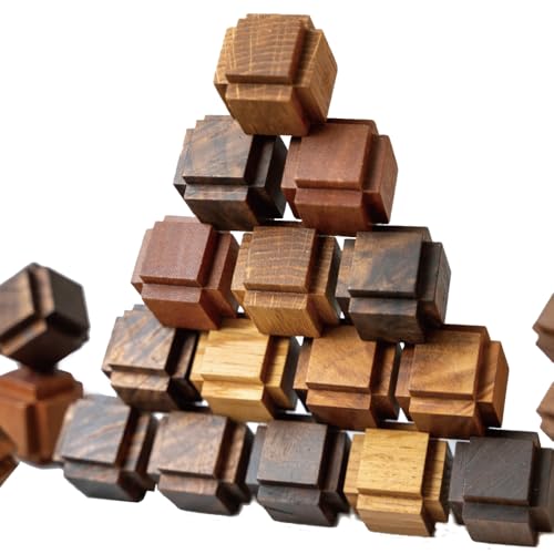 30面つみきオブジェ wood works tree