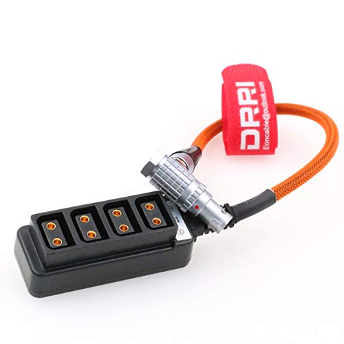 Câble d'alimentation 7 broches vers 4 ports pour éviter les pannes sur ARRI Alexa Mini