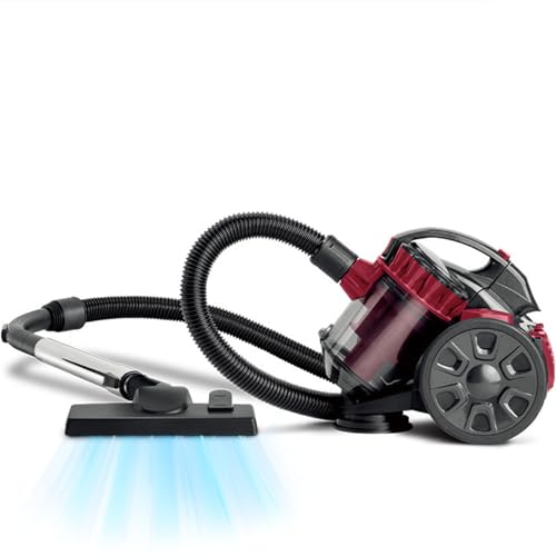 Aspirador Inalámbrico 2600W, Limpiador de Alfombras 1.5L con Filtro HEPA y Cable de Alimentación de 5M, Aspirador Escoba para Hogar con Manguera Extensible, para Pelo de Mascotas, Uso Doméstico