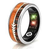 KASVUC Smart Ring–Fitness&Health Tracker,Heart Rate,SpO2,Sleep,No Sub,IP68
