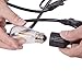 Sterno Home 48-Ft Vintage-Style Waterproof Outdoor LED String Lights – Hanging Edison Bulbs on Black Rubberized Cord – For Backyard, Weddings, Patio, Porch, and more.