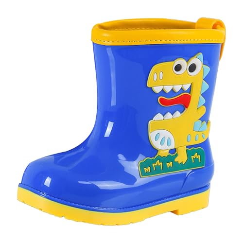 Kids Rain Boots Toddler Cute Animal Dinosaur Printed Waterproo𝐟 Rubber Non-Slip Rainboots Shoes Rainboots Toddler