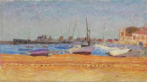 Cuadro Le Port De Cannes decoracion mediterranea para decorar paredes de dormitorios