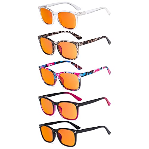 Image of Eyekepper 5 Pairs Stylish Eyeglasses Eyewear for Women