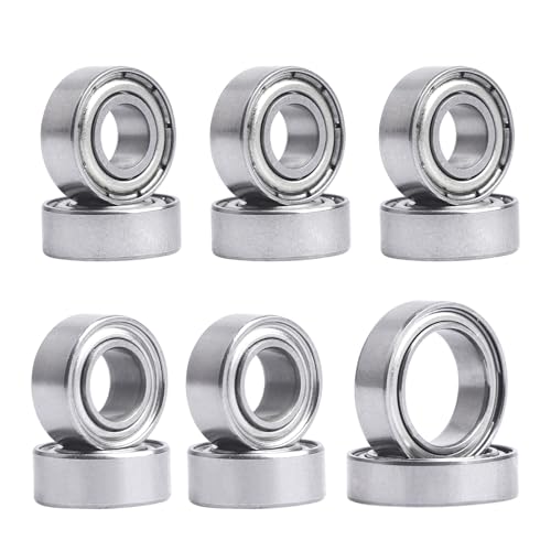 Hobbypark RC Bearing Kit for Axial SCX10 Ball Bearings (12-Pack)