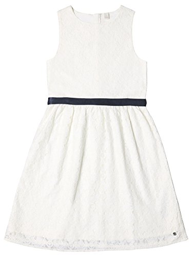 ESPRIT KIDS Mädchen RL3002512 Kleid, Weiß (Off White 110), 164 (Herstellergröße: L) Cover